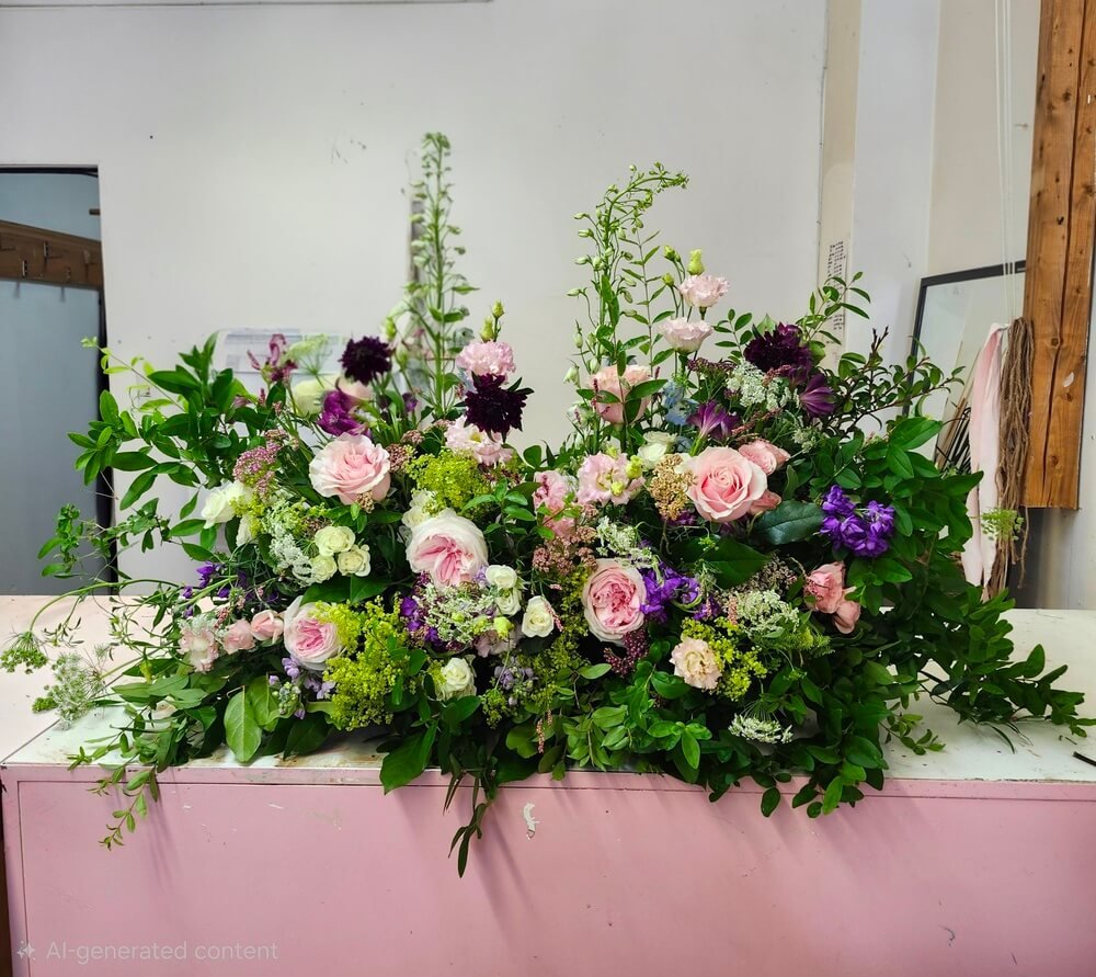 Sympathy arrangement 3 — view 5